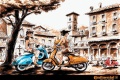 Saga publicitaire Continental pneus scooters