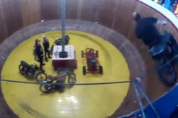 Un accident sur le mur de la mort (photo: mirror)