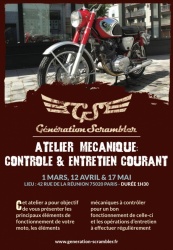 Ateliers mécaniques Génération Scrambler