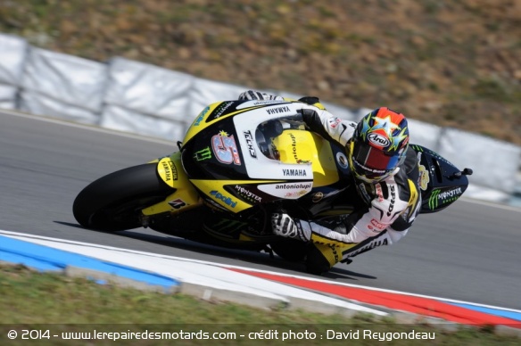 Edwards avec le team Tech3 lors du GP de Brno 2009 - crédit photo : David Reygondeau