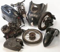 Record de vente pour la Vincent Black Prince de 1955 - crédit photo : Bonhams