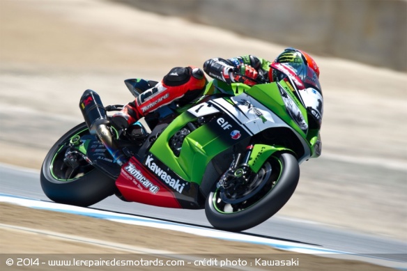 Sykes a remporté 22 victoires en WSBK sur la Ninja ZX-10R
