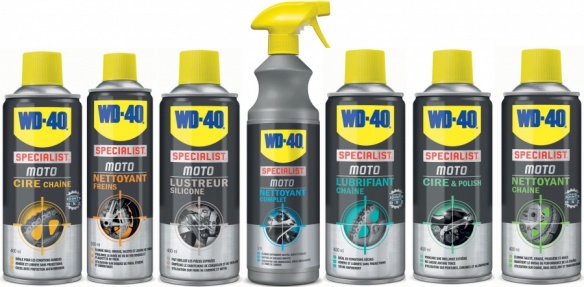 Produits d'entretien moto WD-40