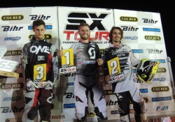Pellegrini, Coulon et Izoird sur le podium SX1 