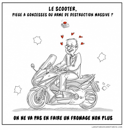 Le scooter : piège à gonzesses