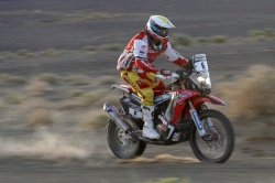 Rallye du Maroc : Barreda enchaine - crédit photo : Honda