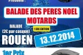 Balade Pères Noël Motards