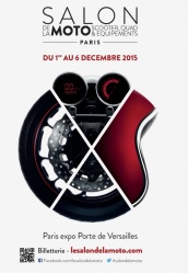 Affiche du salon de la moto