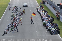 Le départ des 8 Heures d'Oschersleben 2014