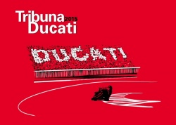 GP de France : tribune Ducati