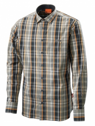 Chemise homme KTM Business Shirt carreaux 