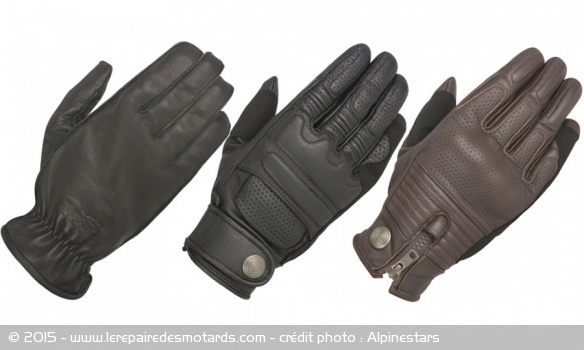 Gants Alpinestars Bandit, Robinson et Rayburn Gants Alpinestars Bandit, Robinson et Rayburn