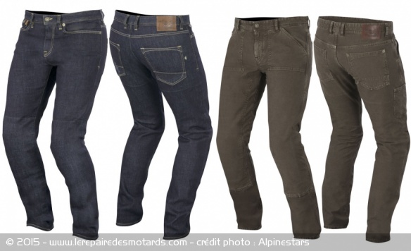 Pantalons Alpinestars Charlie et Tom Pantalons Alpinestars Charlie et Tom