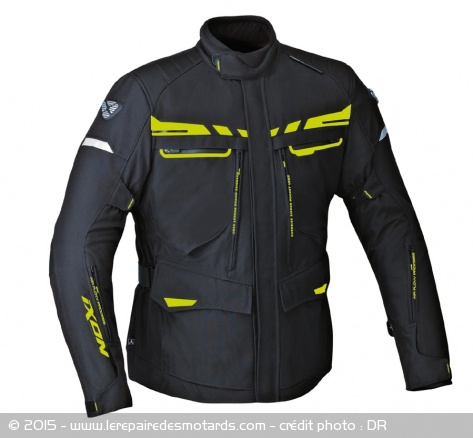 Nouveautés Ixon 2016 veste pro tour noir jaune Nouveautés Ixon 2016 veste pro tour noir jaune