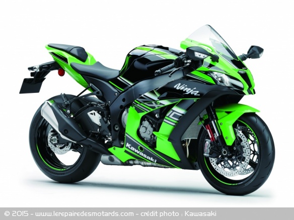 Des Bridgtestone Battlax RS10 sur la Kawasaki ZX-10R 2016 Des Bridgtestone Battlax RS10 sur la Kawasaki ZX-10R 2016