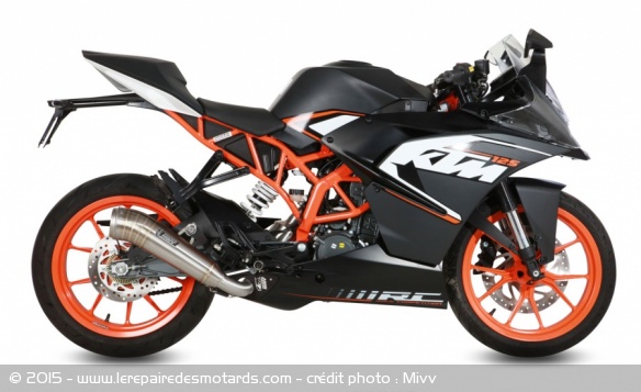 Silencieux Mivv GP pour KTM RC125