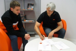 Florent Derrien et Eric Antunes
