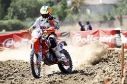 Laia Sanz voudra faire monter une nouvelle fois sa KTM sur la plus haute marche du podium