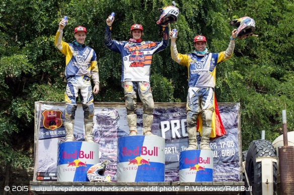 Jarvis, Walker et Gomez sur le podium