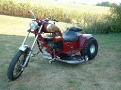 La moto tondeuse façon chopper
