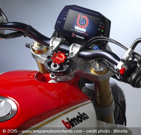 Bimota Impeto Supercharged tableau de bord