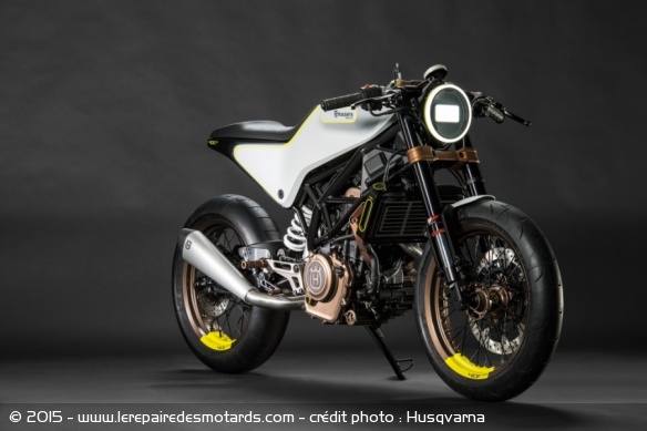 La Vitpilen 401 sera commercialisée au printemps 2017 La Vitpilen 401 sera commercialisée au printemps 2017