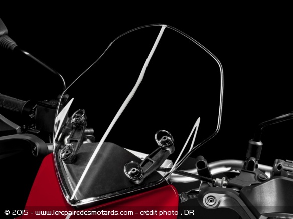Ducati -hyperstrada 939 bulle profilée Ducati -hyperstrada 939 bulle profilée