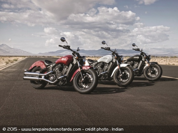 Indian Scout Sixty coloris