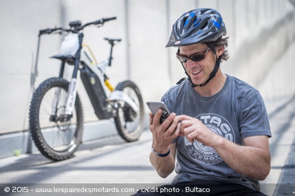 Il sera possible de connecter son smartphone à sa Brinco pour recevoir diverses infos ou encore en assurer la géolocalisation
