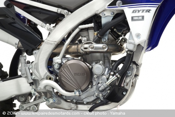 Le monocylindre de l'YZ250F Le monocylindre de l'YZ250F