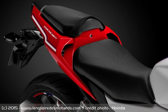 La selle de la Honda CB500F