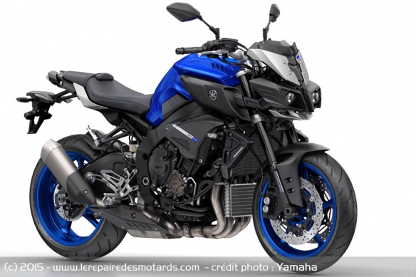 Roadster Yamaha MT-10 Race Blu
