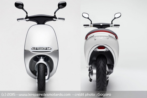 Le Smartscooter fait évidemment la part belle aux LEDs Le Smartscooter fait évidemment la part belle aux LEDs