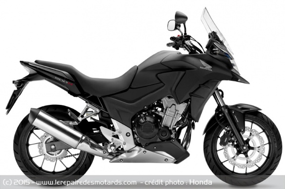 Trail Honda CB500X noir