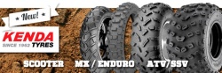 Les pneus Kenda distribués par Bihr