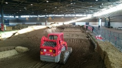 Les organisateurs préparent une nouvelle piste pour 2016 - crédit photo : MC Fireball