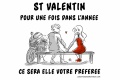 St Valentin préférée
