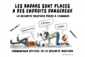 Les radars placés à endroits dangereux