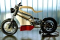 E Raw moto électrique bois