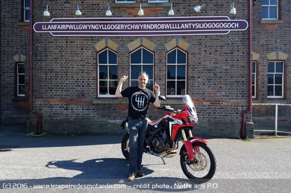 Petite escapade au Pays de Galles avec l'Africa Twin
