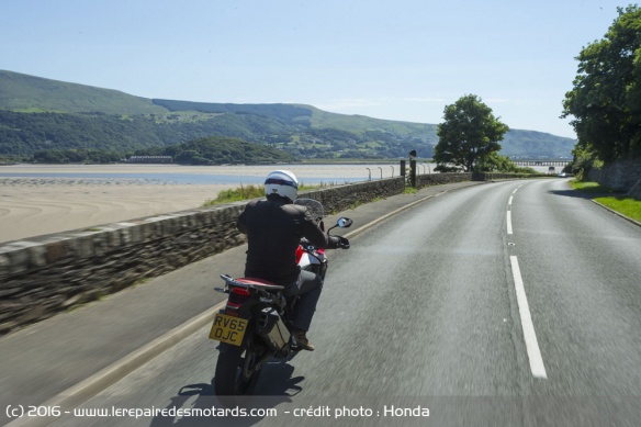 Petite escapade au Pays de Galles avec l'Africa Twin