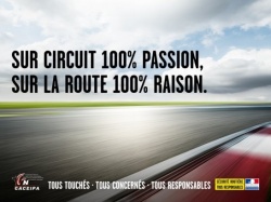 La Sécurité routière s'affiche sur les circuits