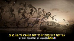 Sécurité routière : un campagne contre la vitesse