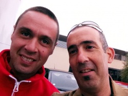 Fabien et Seb Gimbert, pilote officiel Honda