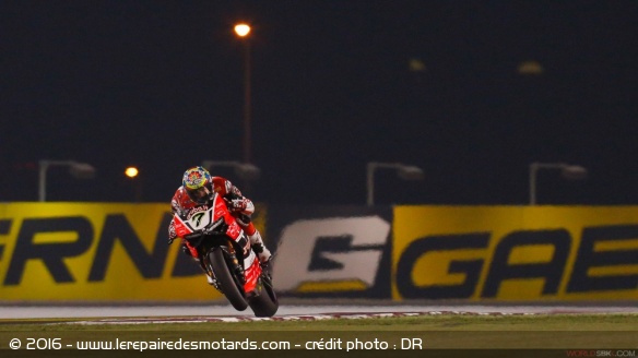 WSBK : pole position pour Davies au Qatar