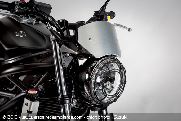 Saut de vent Suzuki Scrambler