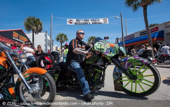 Daytona Bike Week : sans casque