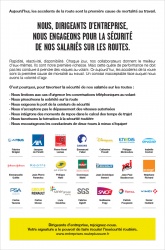 Les entreprises s'engagent pour la Sécurité Routière