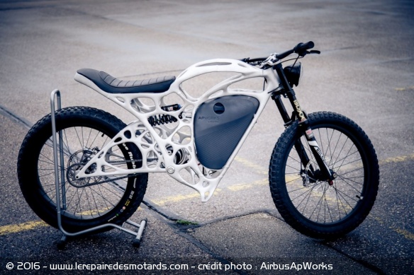 LightRider : la moto électrique imprimée en 3D