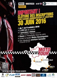 Moto Tour : encore 2 jours pour s'inscrire